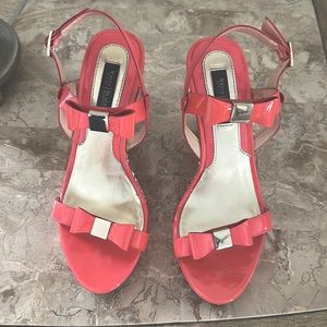 White House Black Market Wedge Sandals